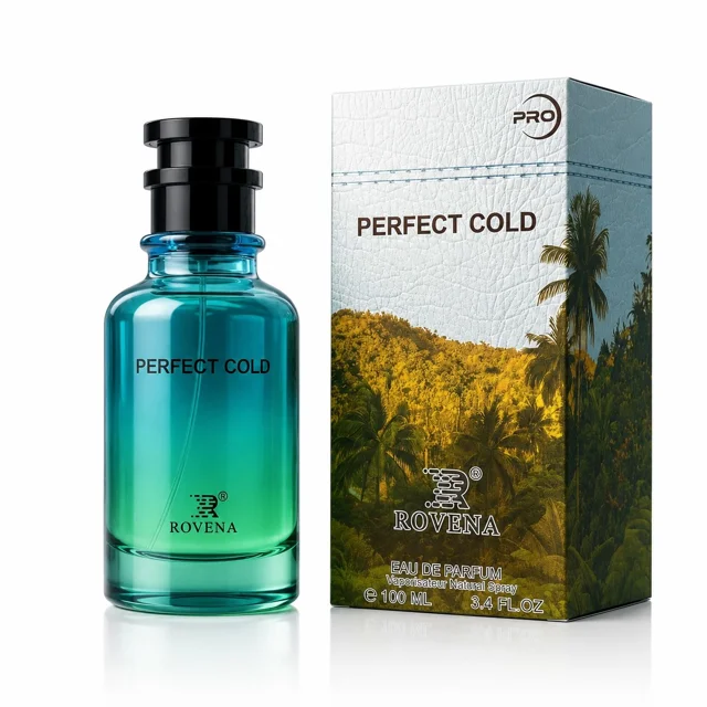 ادکلن پرفکت کُلد Perfect Cold Rovena مشابه لویی ویتون پسیفیک چیل حجم ۱۰۰ میل
